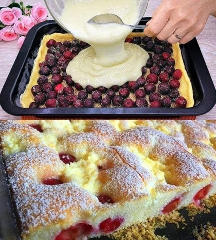 Quark Kirschkuchen