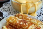 Quark Pfannkuchen ohne Mehl, schnell und einfach zubereitet.