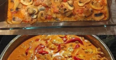 Räuberfleisch - traditionelle deutsche Speise mit Fleisch und Gewürzen