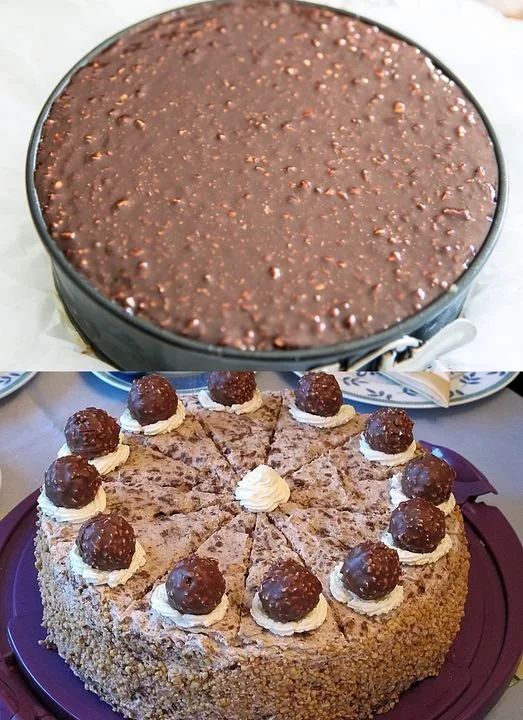 Bunte, dekorierte Torte für einen festlichen Anlass