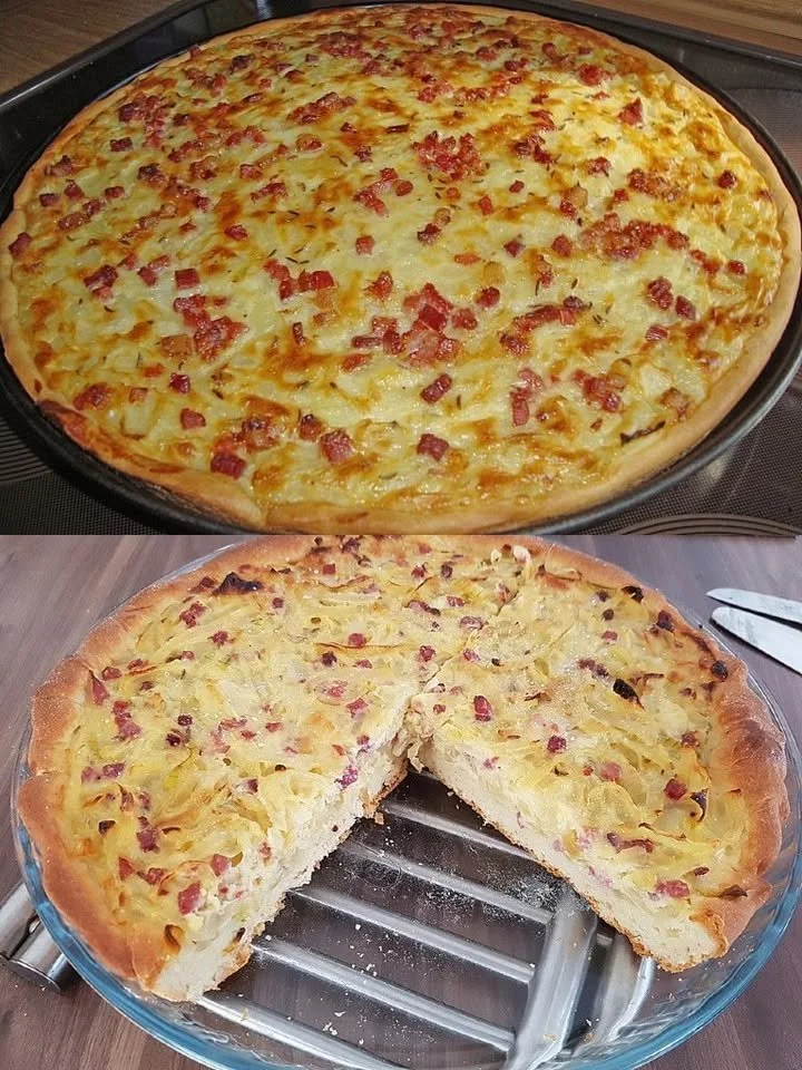 Zwiebelkuchen wie auf dem Herbstmarkt