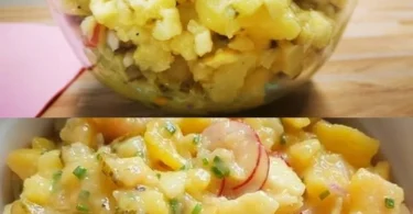 Berliner Kartoffelsalat Rezept mit frischen Zutaten und leckerer Zubereitung