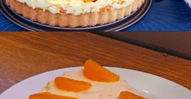 Paradise Mandarin Cake mit frischen Mandarinen, perfekt für jeden Anlass.