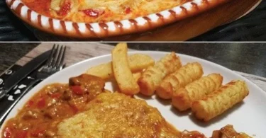 Pork Gyros Casserole mit zartem Schweinefleisch und frischen Zutaten