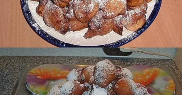 Leckere Quark Mutzen auf einem Teller, frisch gebacken und appetitlich angerichtet.