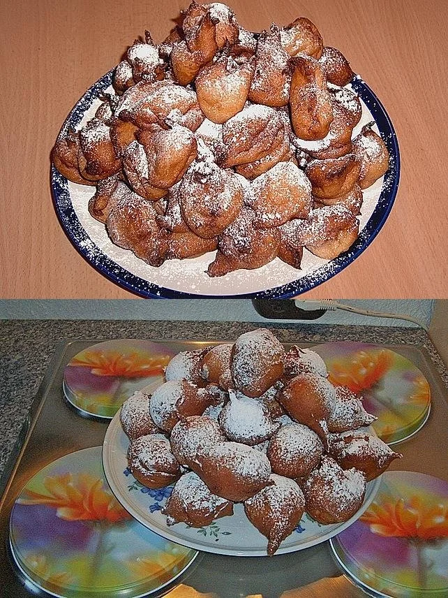Leckere Quark Mutzen auf einem Teller, frisch gebacken und appetitlich angerichtet.