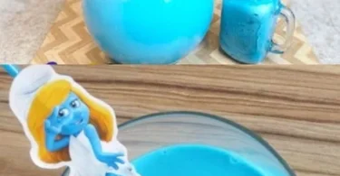 Schlumpf Bowle - bunte Cocktail-Mischung für Partys und Feiern