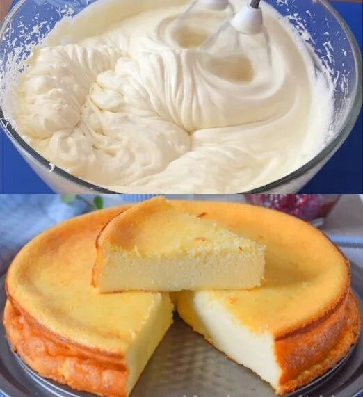Schneller Käsekuchen mit frischer Käsefüllung und knusprigem Boden