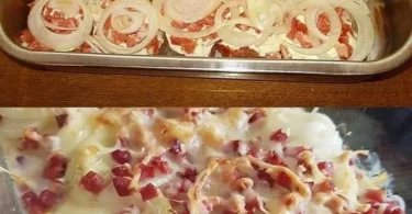 Schnitzel mit Schinken und Käse, ein köstliches Gericht aus der deutschen Küche