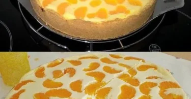 Traditionelle österreichische Faulenzertorte auf einem Teller