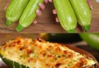 Gefüllte Zucchini aus dem Ofen, leckeres und gesundes Rezept