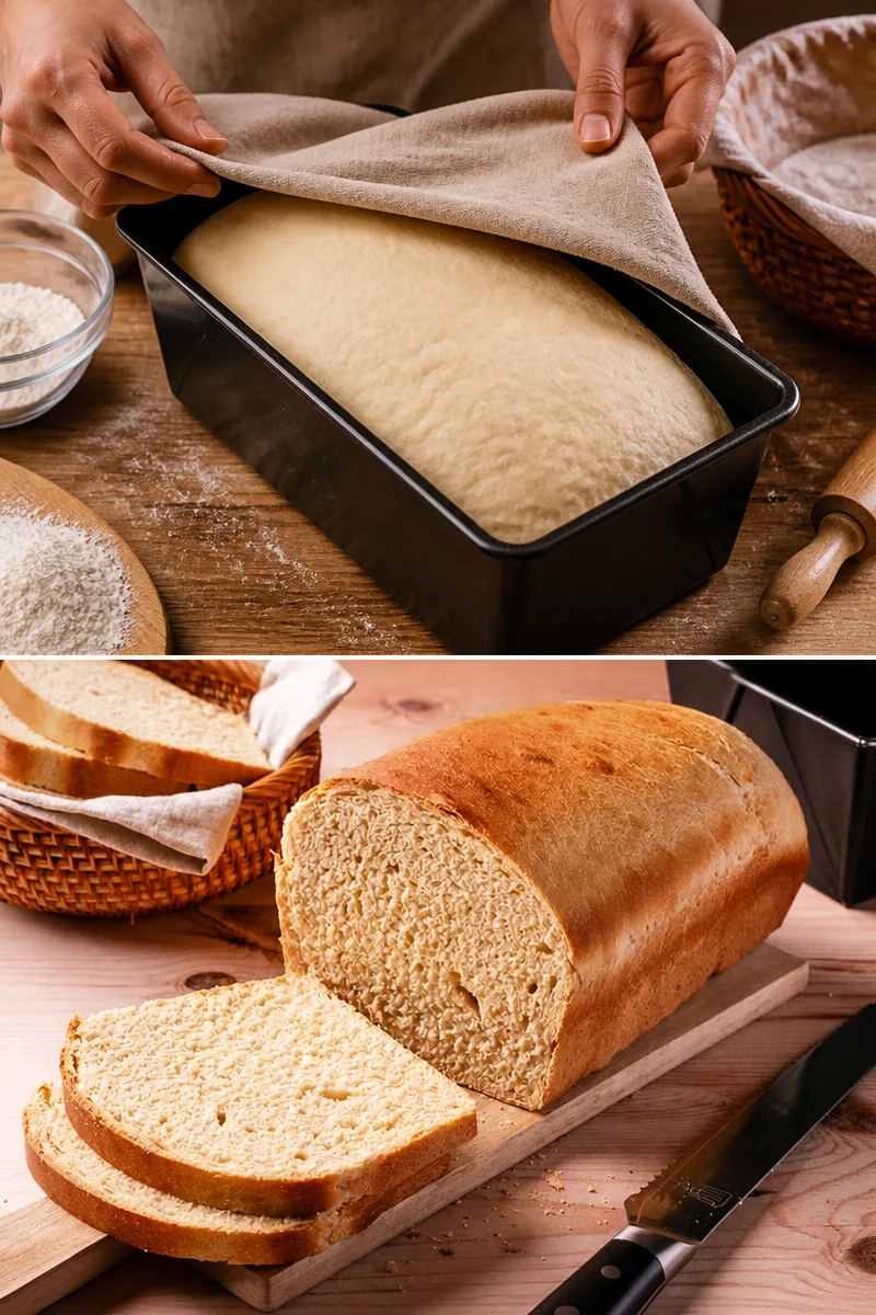 Ein goldbraun gerösteter Toast auf einem Teller, serviert mit Butter und Marmelade.