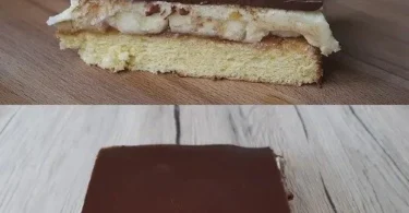 Himmlische Bananenschnitten mit saftigen Bananen und Pekannüssen