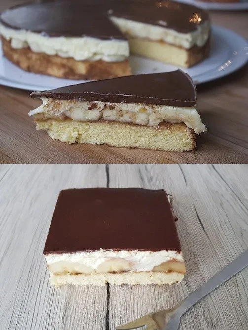 Himmlische Bananenschnitten mit saftigen Bananen und Pekannüssen