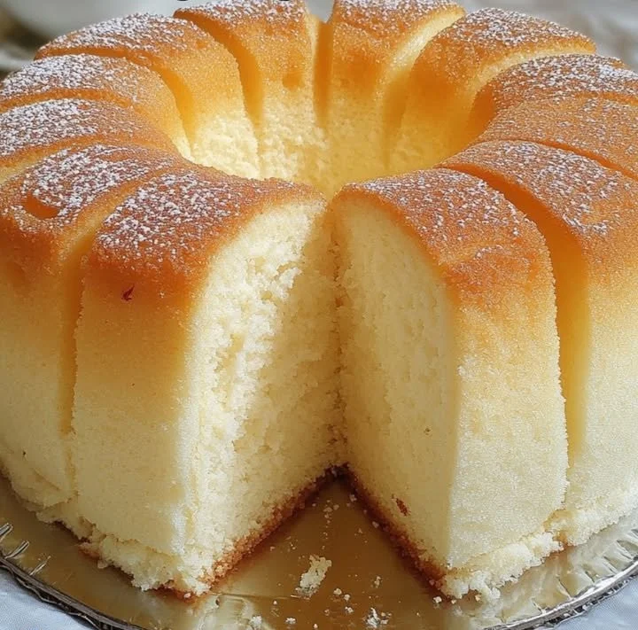 Saftiger Joghurtkuchen auf einem Teller mit frischen Früchten
