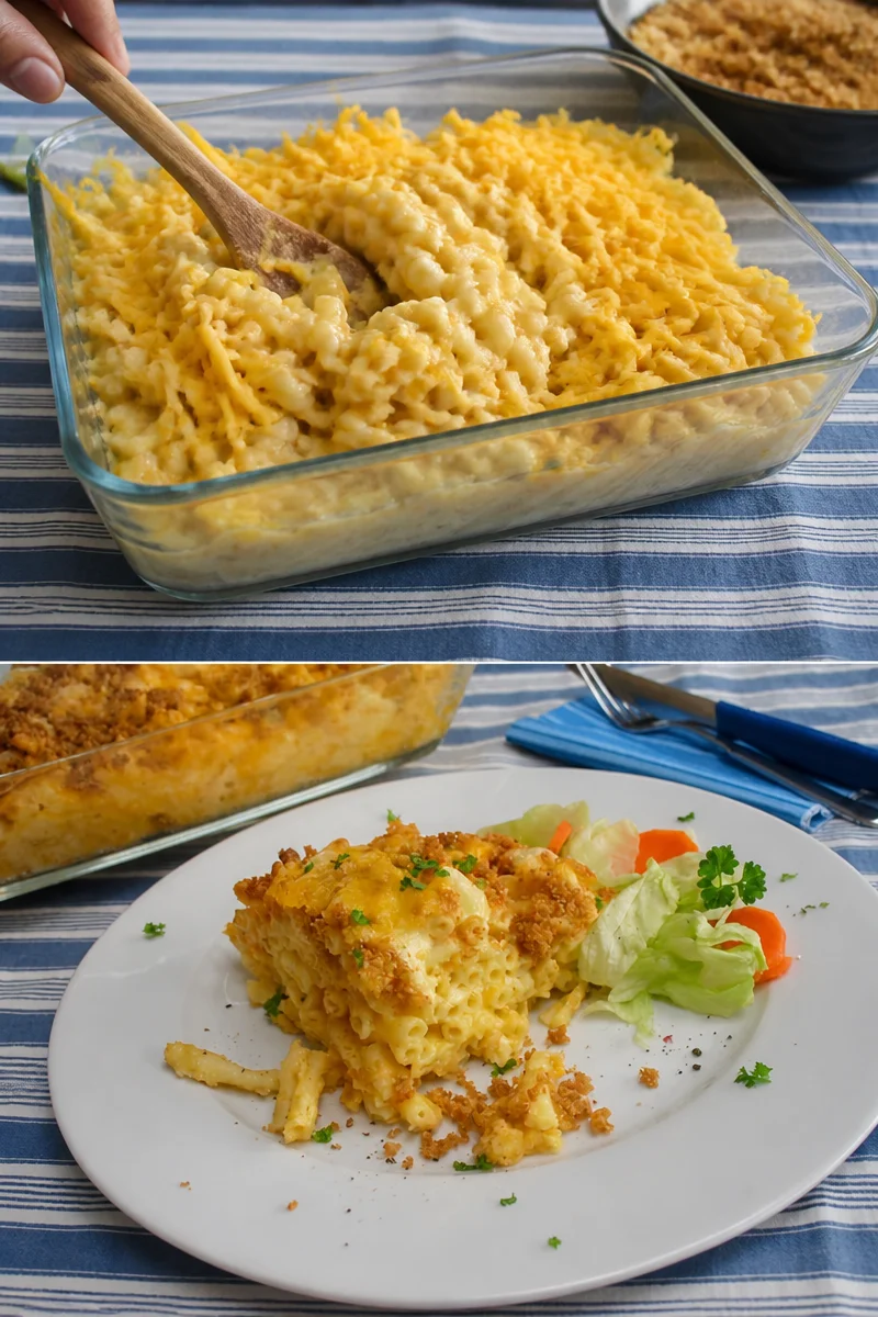 Cremiges Mac and Cheese Rezept mit Käse und Pasta