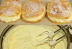 Mandel Blätterteig Dessert mit verführerischer Füllung