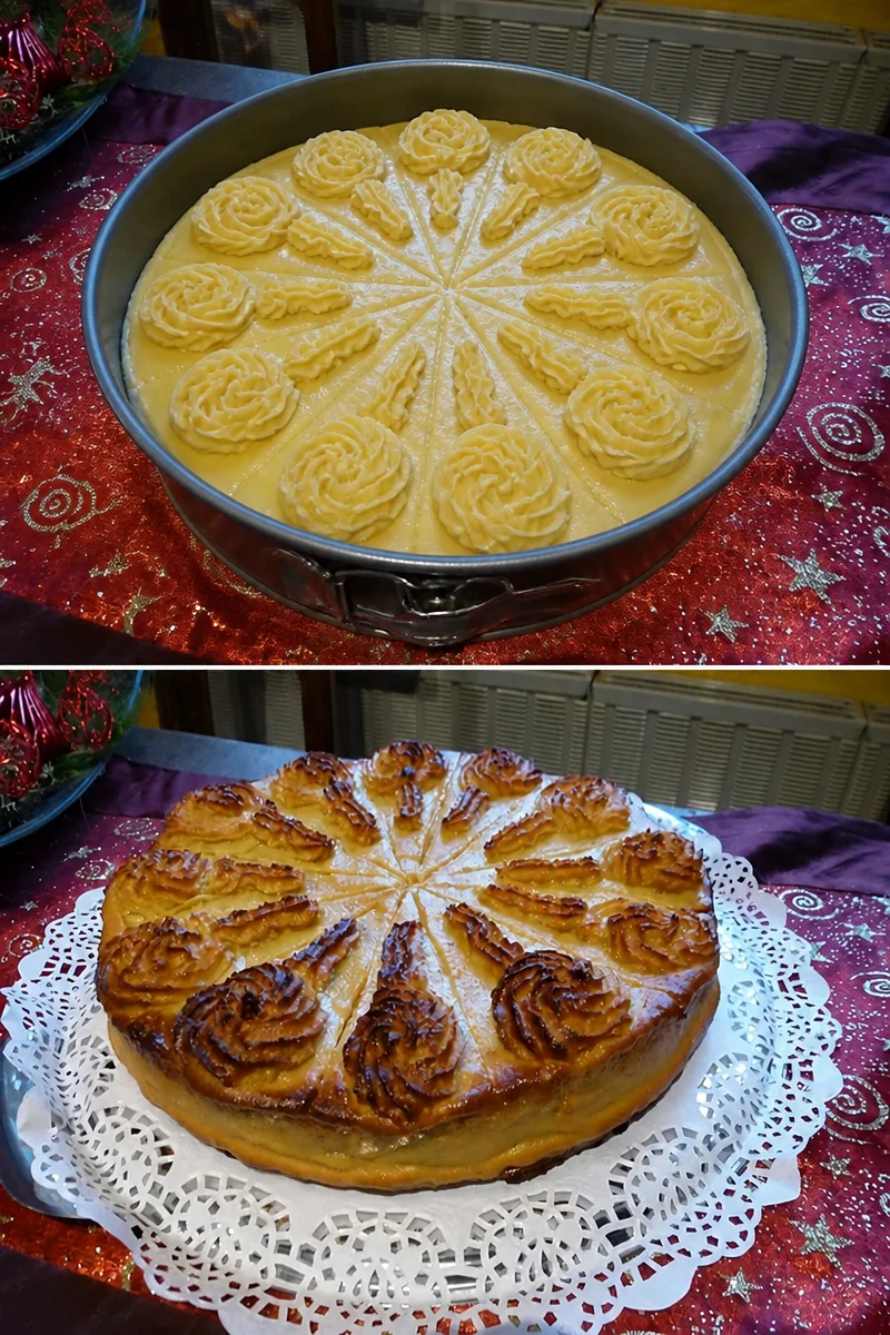 Milan Macaroon Cake mit bunter Dekoration auf einem eleganten Teller