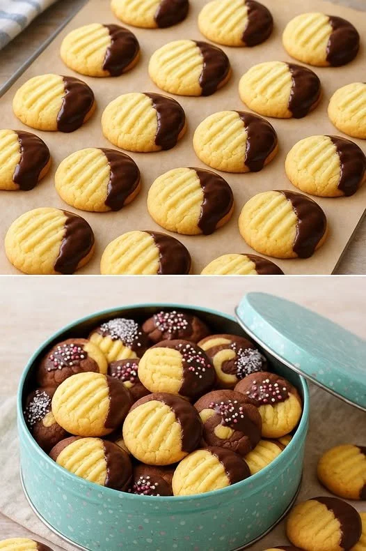 Leckere Puddingkekse frisch aus dem Ofen