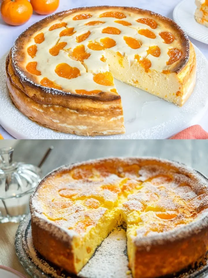 Leckerer Quarkkuchen ohne Boden, einfach und schnell in nur 3 Minuten zubereitet