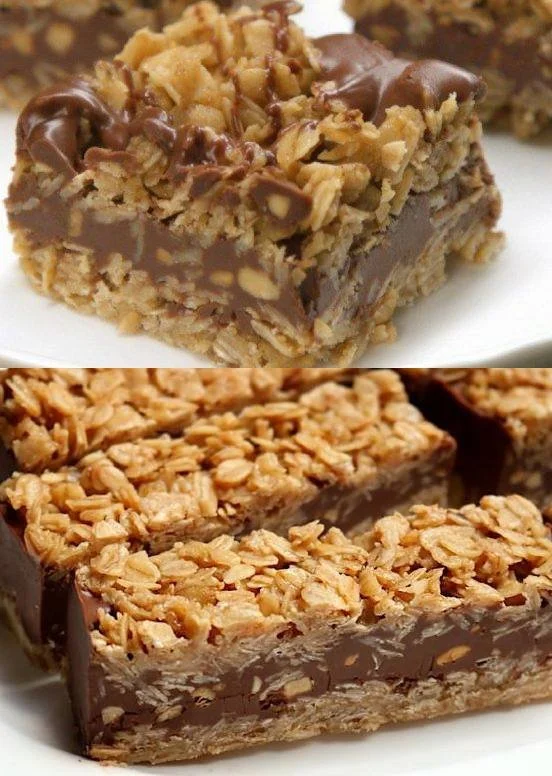 Haferflocken Schnitte ohne backen, leckeres Rezept für gesunde Snacks