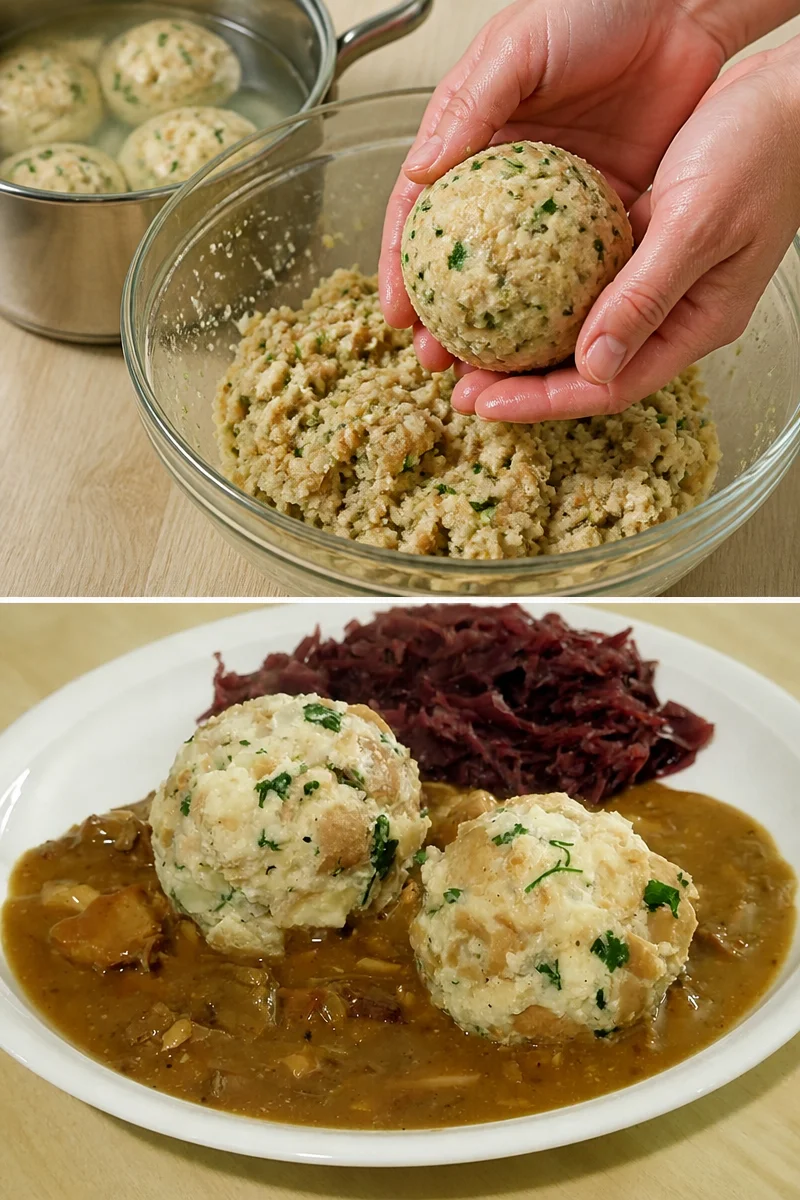 Sivis Semmelknödel – leckere deutsche Knödel aus Brot