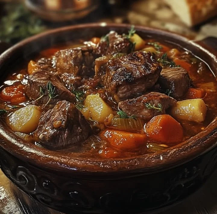 Wikingertopf mit köstlichen Zutaten und traditionellen nordischen Kochmethoden.