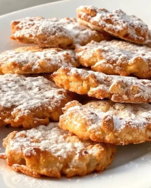 Hausgemachte Apfelkekse mit frischen Äpfeln und Zimt
