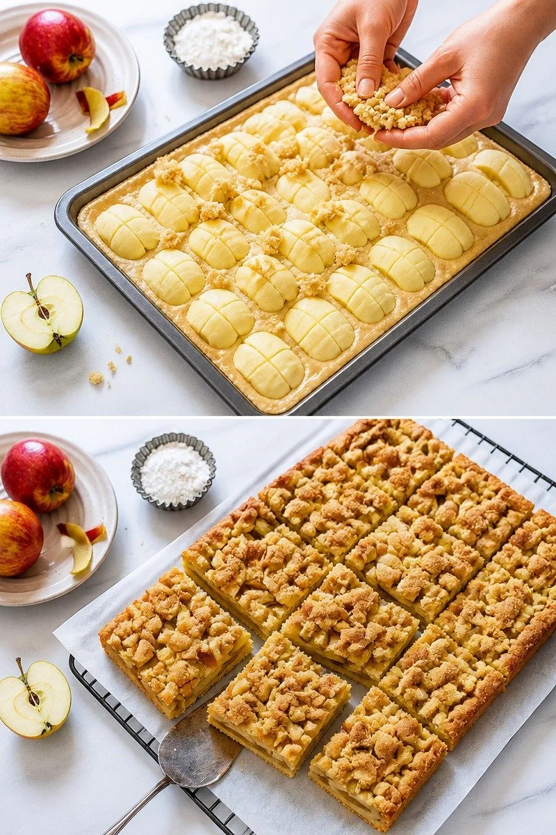 Apfelkuchen mit Streuseln