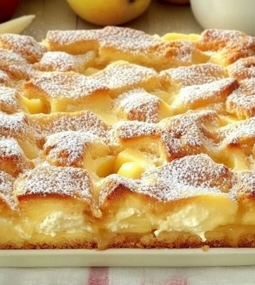 Apfelkuchen mit Vanillepudding der jeden verrückt macht - Kochen Mit Uns