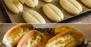 Leckere Berliner Knüppel mit fruchtiger Füllung auf einem Teller.