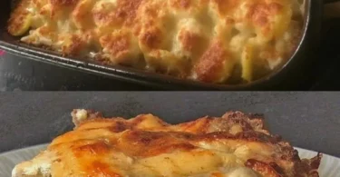 Überbackener Blumenkohl mit Hackfleisch - gesundes Rezept