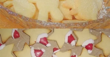 Butterplätzchen frisch gebacken auf einem Teller