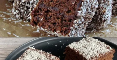Leckere Cupavci Kokosschnitten mit Kokos und Schokolade