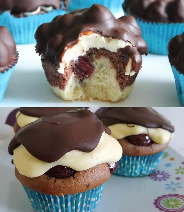 geschmackvoll – Super lecker Donauwellen Muffins – Geschmackvoll