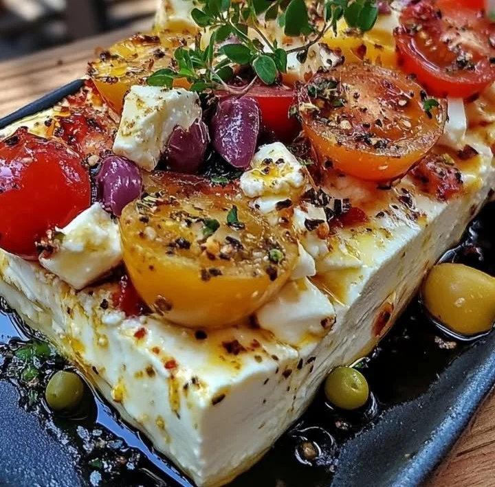 Dieser gebackene Schafskäse ist ein Genuss für alle Käseliebhaber! 🧀😋📋Zutaten:Für den gebackenen Schafskäse:
- 200 g Schafskäse (z.B. Feta)
- 2 Esslöffel Olivenöl
- 1 Teelöffel getrock...