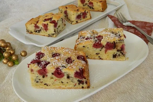 Gefallener Kirsch-Schokoladenkuchen