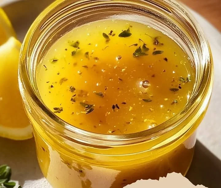 Honig-Senf-Zitronen-Vinaigrette