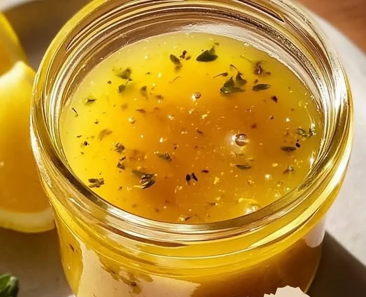 Honig-Senf-Zitronen-Vinaigrette