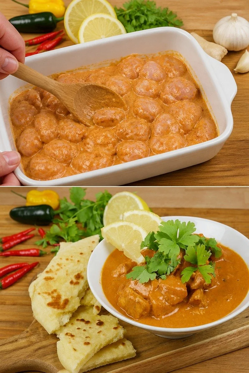 Indisches Butter Chicken aus dem Ofen