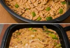 Jagertopf mit Schnitzelfleisch, ein herzhaftes deutsches Gericht