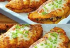 Knusprige Kartoffeltaschen - köstliche Beilage oder Snack aus Kartoffel und Füllung