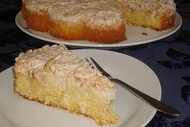 Makronen Apfelkuchen