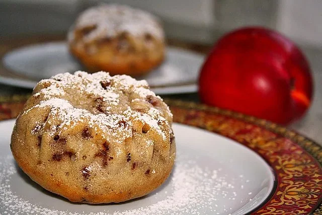 Nektarine Schokoladen Muffins