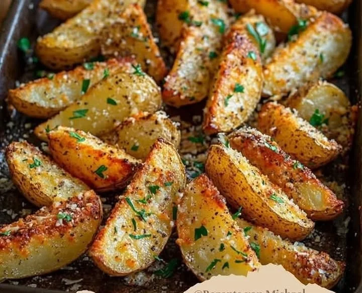 Parmesan Kartoffeln aus dem Ofen