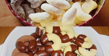 Puddingkipferl - leckeres Gebäck mit Puddingfüllung