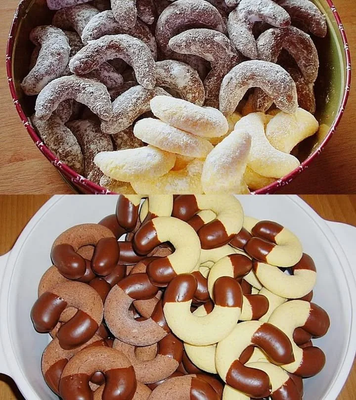 Puddingkipferl - leckeres Gebäck mit Puddingfüllung