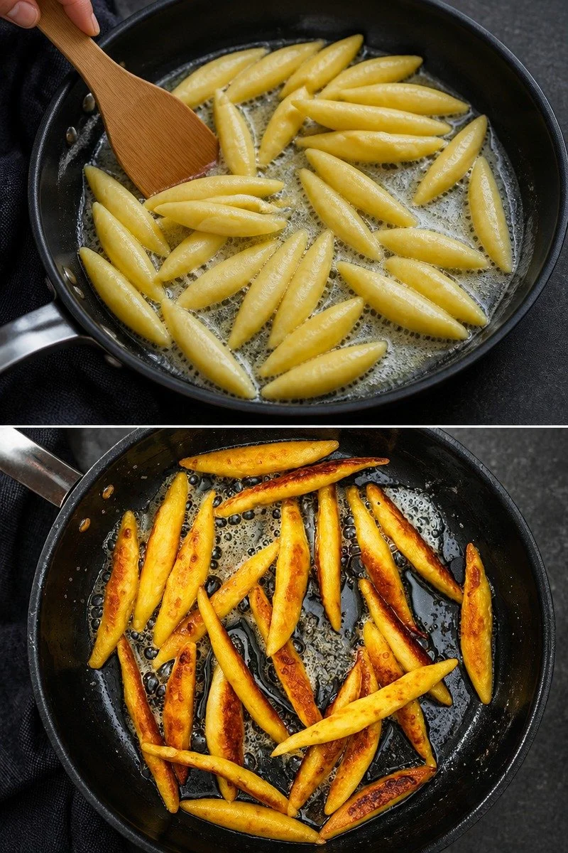 Selbstgemachte Schupfnudeln