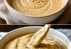 Spezialsoße mit 200 ml Mayonnaise in einer Schüssel