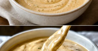 Spezialsoße mit 200 ml Mayonnaise in einer Schüssel